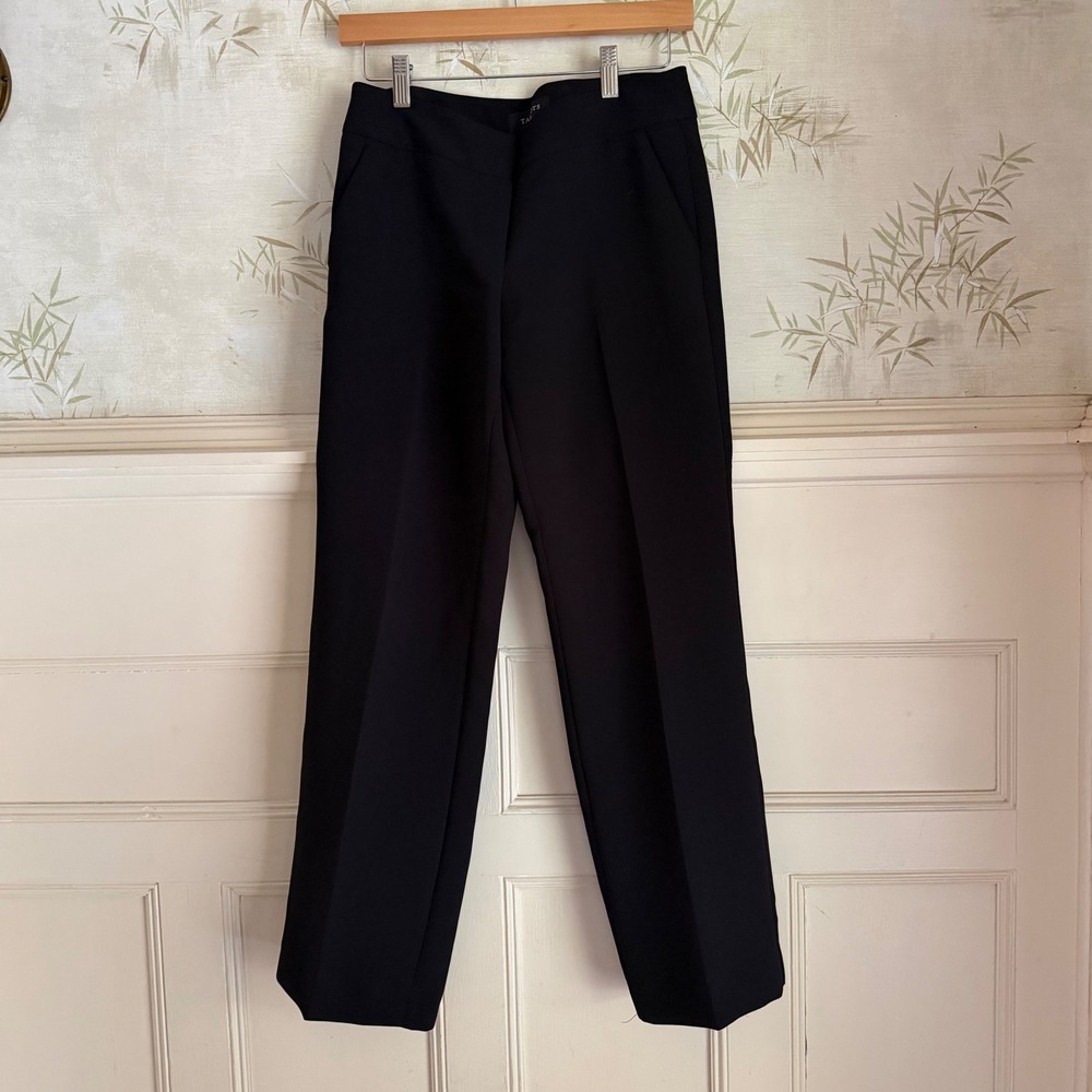 Talbots Dress Pants Signature Black Professional Trousers 0 Size 2P